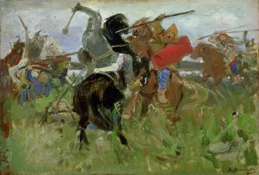 Battle Between the Scythians and the Slavonians, 1879